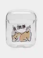 Прозрачный пластиковый чехол для Apple Airpods 1 / 2