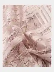 Тюль "Дождь", 300*260 см., брусника