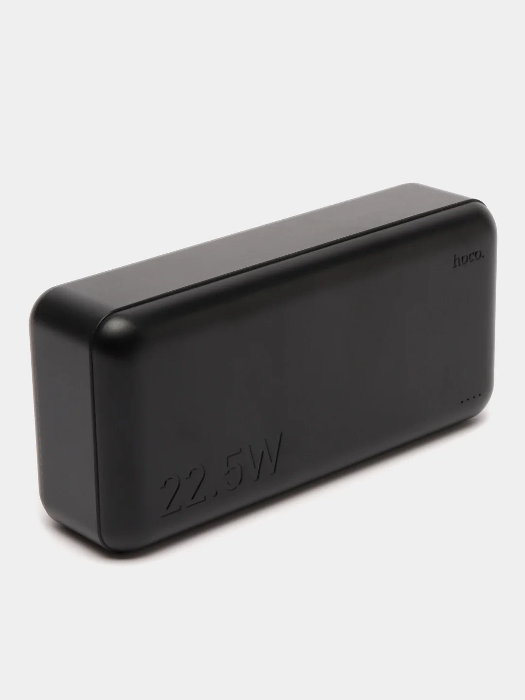 Черный повербанк Hoco J101B, быстрая зарядка, 30000 mAh, 2 USB + Type-C