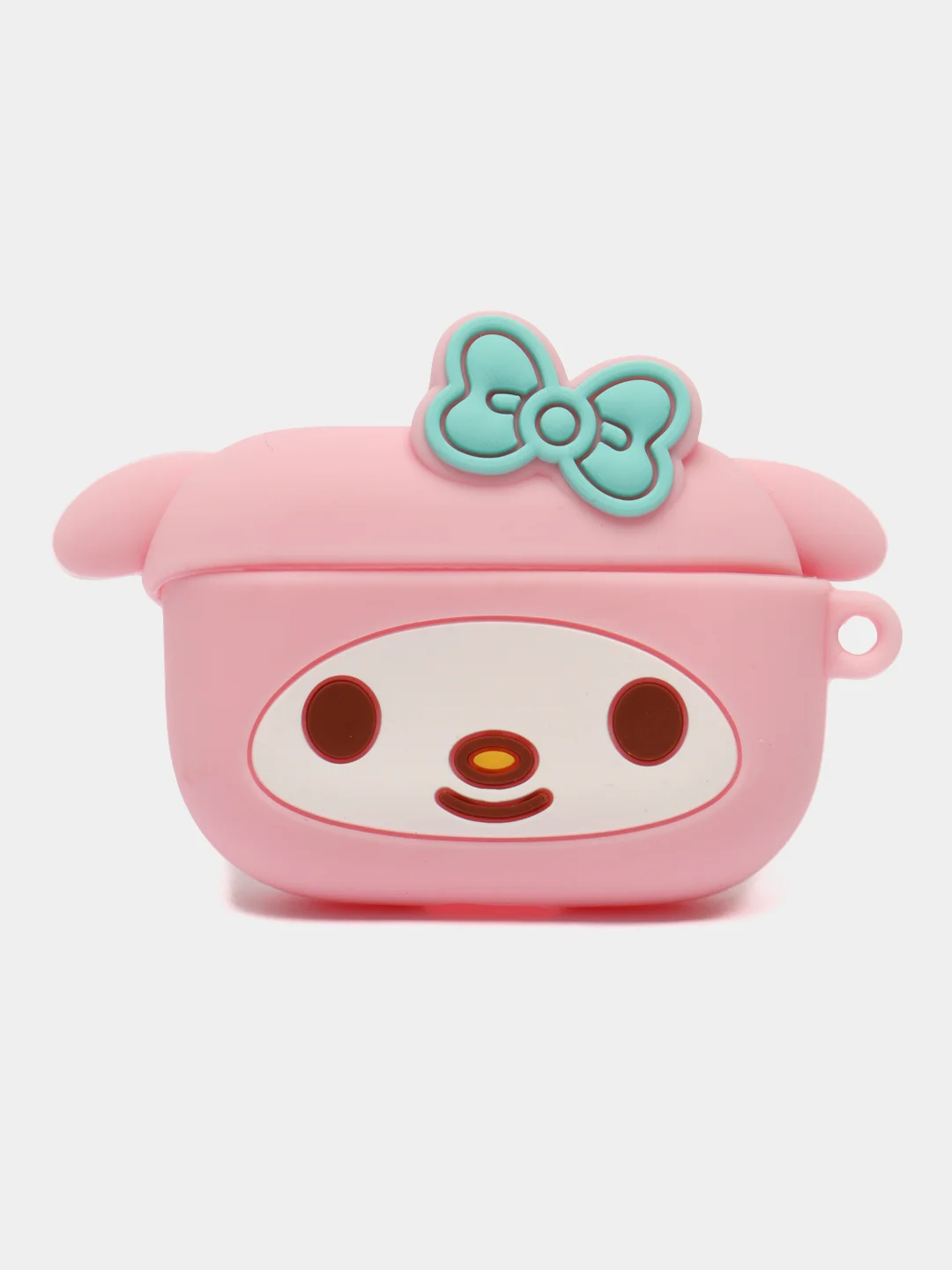 Розовый чехол для наушников AirPods 1 / 2 , AirPods Pro, AirPods 3, Мультгерои, с карабином