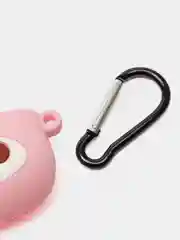 Розовый чехол для наушников AirPods 1 / 2 , AirPods Pro, AirPods 3, Мультгерои, с карабином