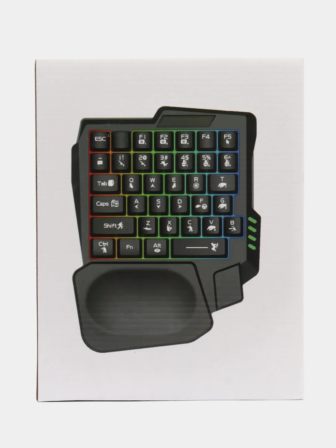 Игровая мини USB клавиатура с подсветкой