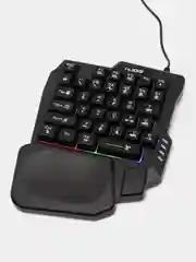 Игровая мини USB клавиатура с подсветкой