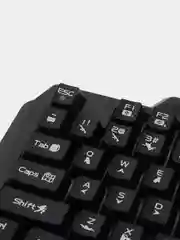 Игровая мини USB клавиатура с подсветкой