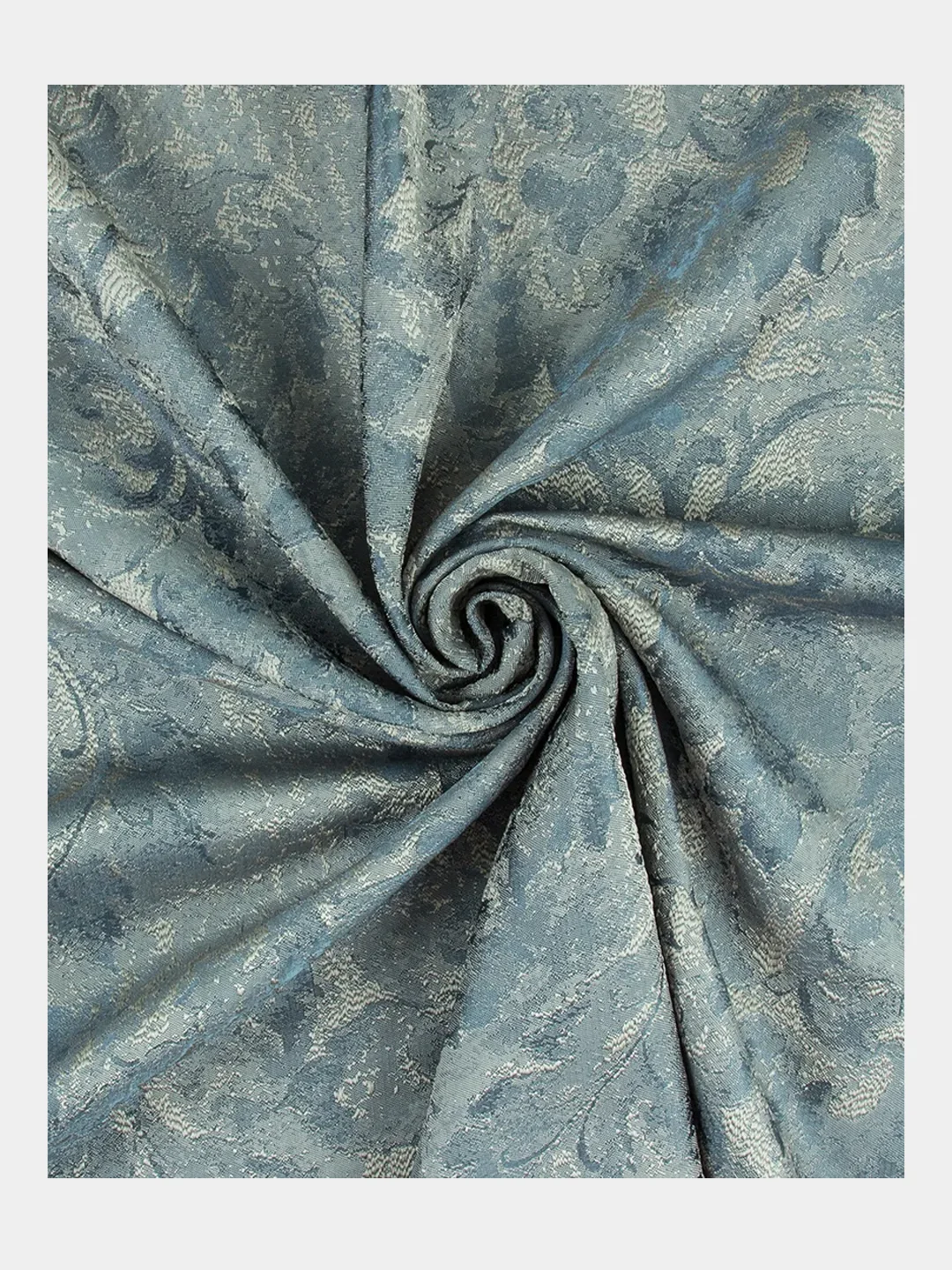 Портьера голубая "Лувр", 170*260 см
