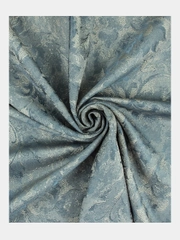 Портьера голубая "Лувр", 170*260 см