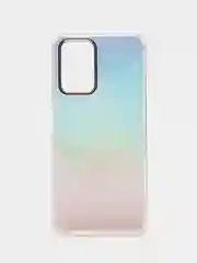 Салатовый силиконовый чехол Xiaomi Redmi 10 рисунком,из органического стекла