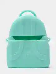 Бирюзовый чехол для наушников AirPods 1 / 2 , AirPods Pro, AirPods 3, Мультгерои, с карабином