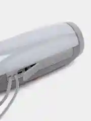 Серый портативная Bluetooth колонка TG 157, с радио и светомузыкой, беспроводная