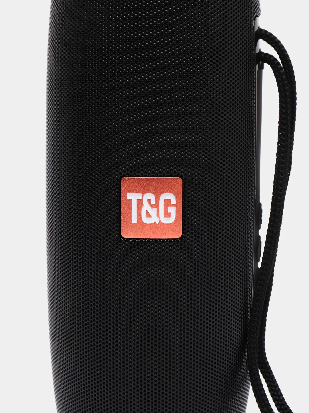 Черный портативная Bluetooth колонка TG 157, с радио и светомузыкой, беспроводная