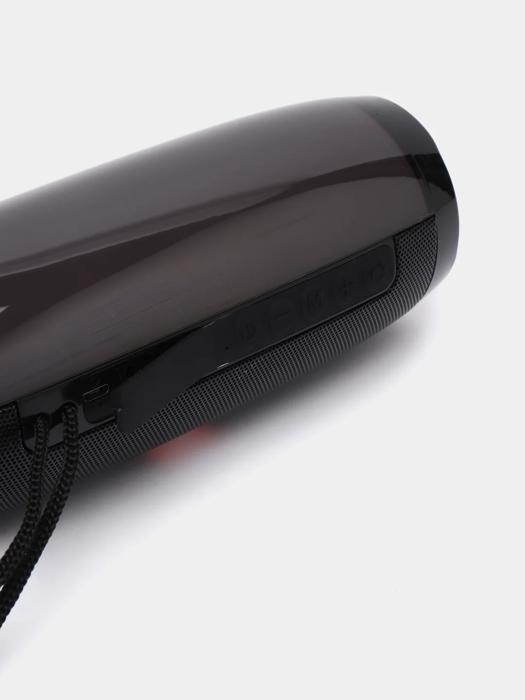 Черный портативная Bluetooth колонка TG 157, с радио и светомузыкой, беспроводная
