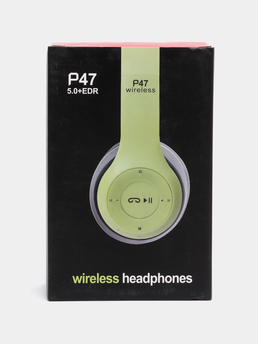 Салатовый наушники беспроводные P47 Bluetooth 5.0