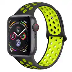 Лавандовый ремешок для Apple Watch 38/40 двухцветный, спортивный