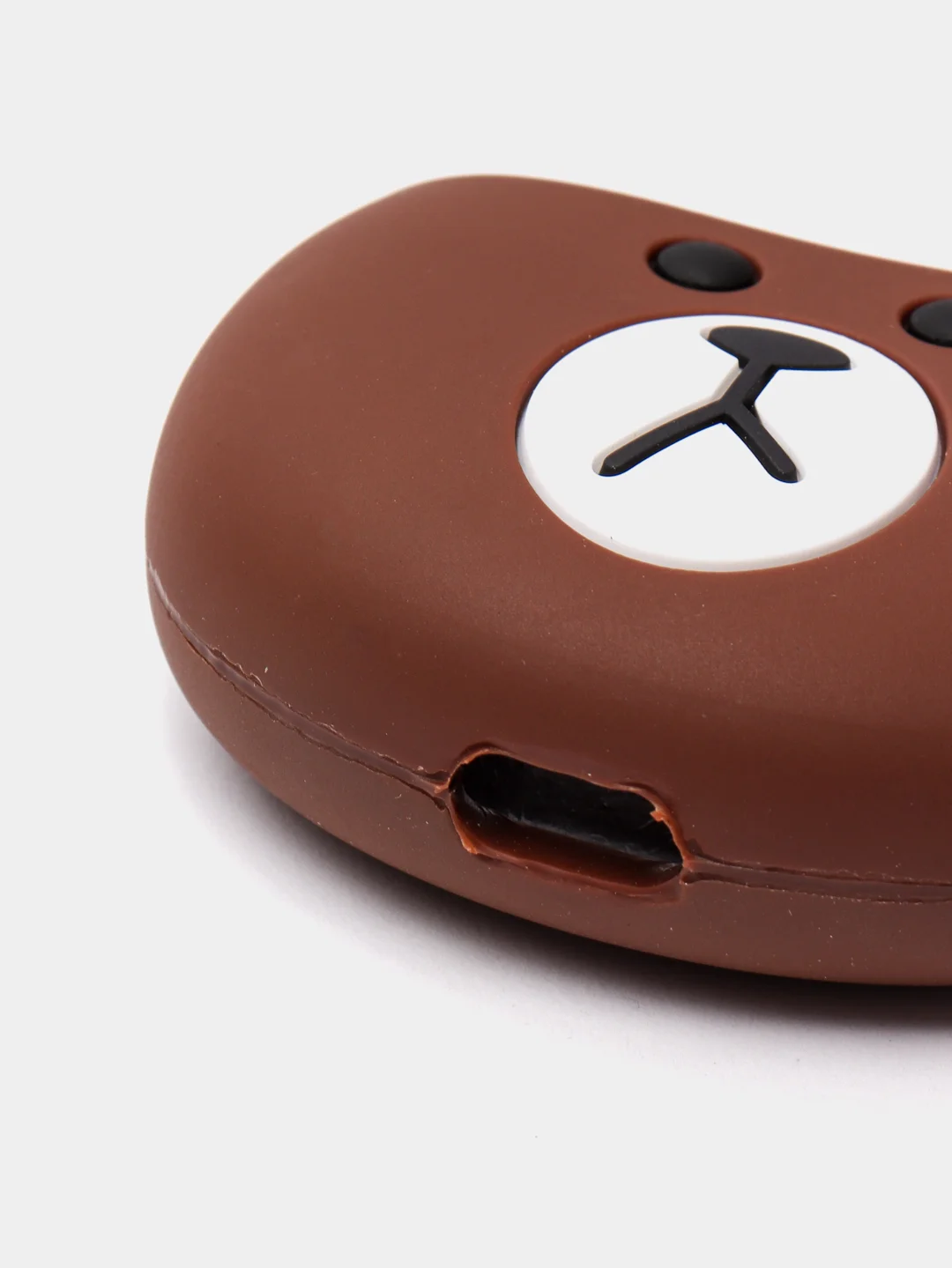 Коричневый чехол для наушников AirPods 1 / 2 , AirPods Pro, AirPods 3, Мультгерои, с карабином