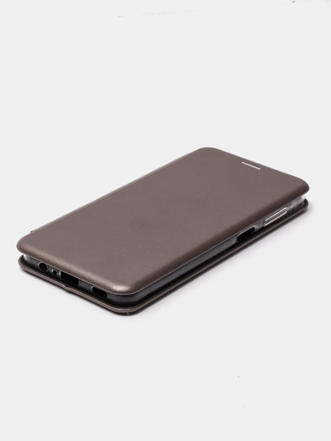 Серый чехол книжка Samsung Galaxy A12 / M12