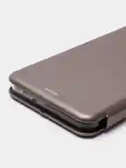 Серый чехол книжка Samsung Galaxy A12 / M12