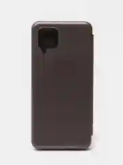 Серый чехол книжка Samsung Galaxy A12 / M12