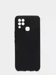 Чехол Infinix Hot 10S, 10S NFC, 10T, силиконовый (Инфиникс Хот 10С, 10Т) черный, матовый