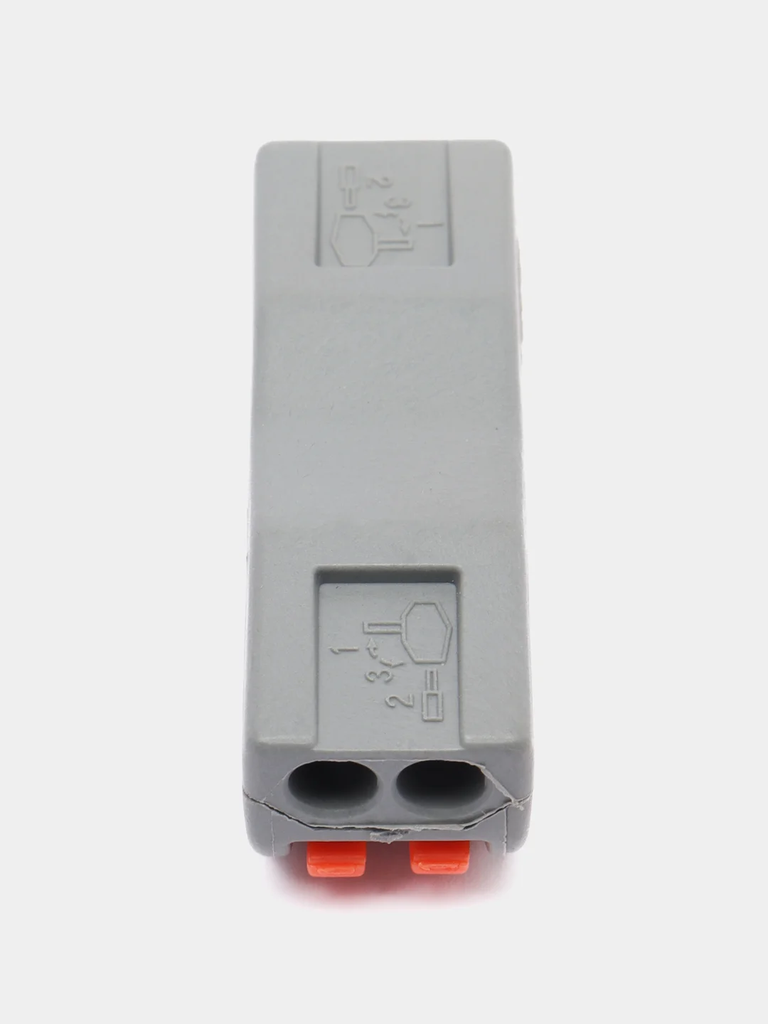 Серый проходные клеммы SPL-2 и SPL-3