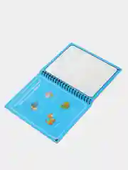 Синий многоразовая водная раскраска