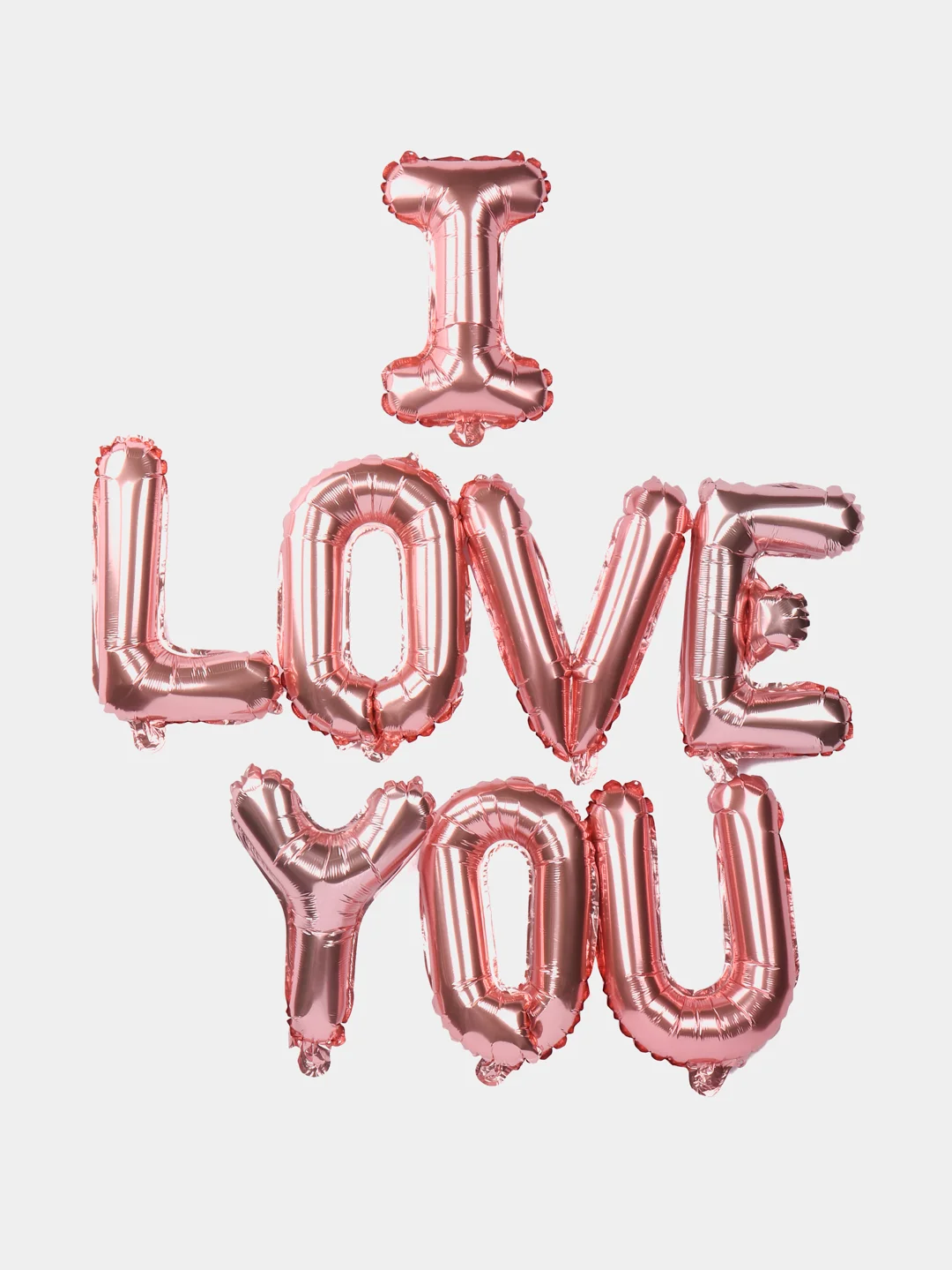 Розовый воздушные шары i love you, я тебя люблю