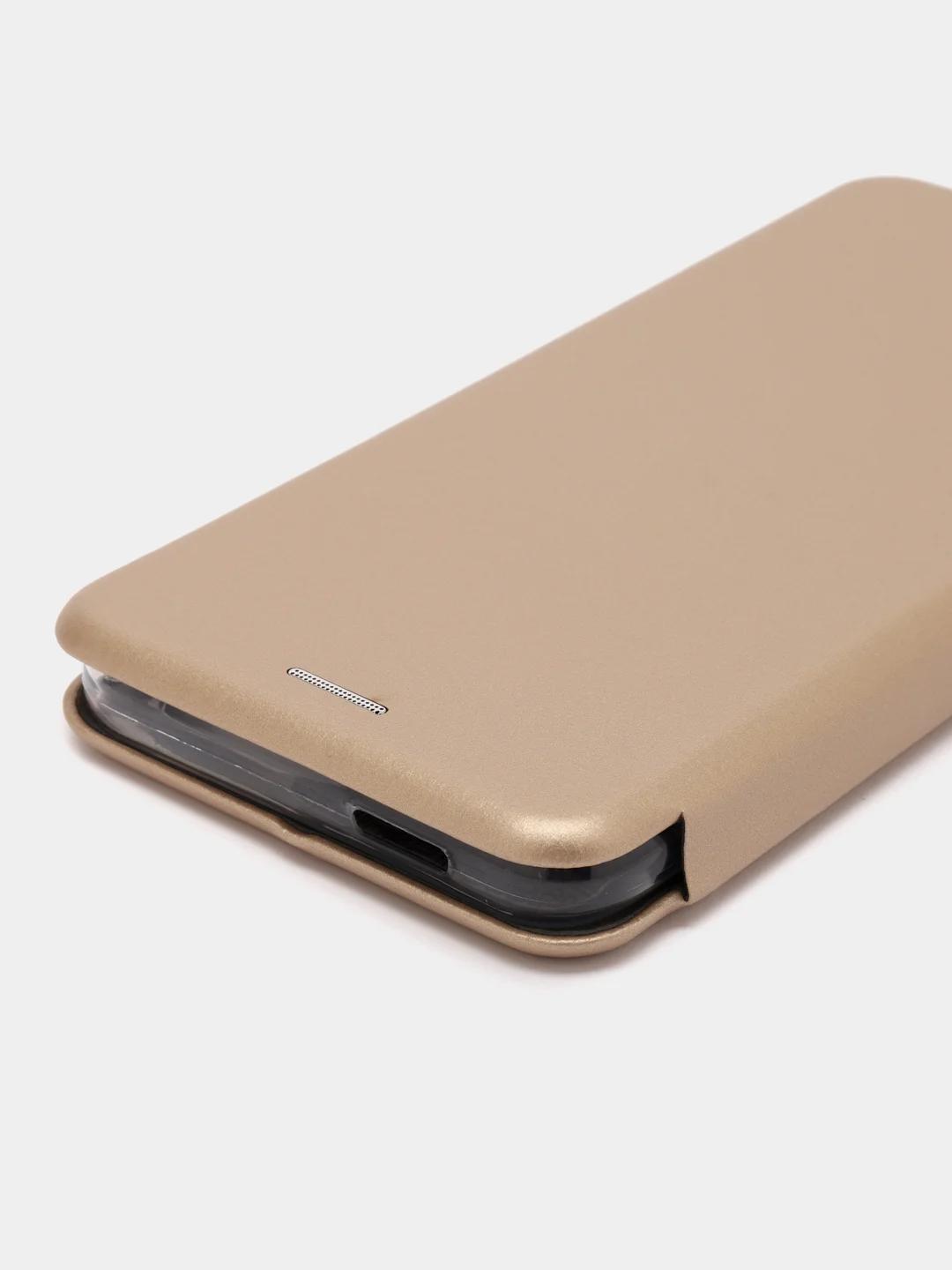 Золотой чехол-книжка для Xiaomi Redmi A1 Plus / A1+ A2+ Poco C51 Сяоми Редми A1 Плюс / А1+