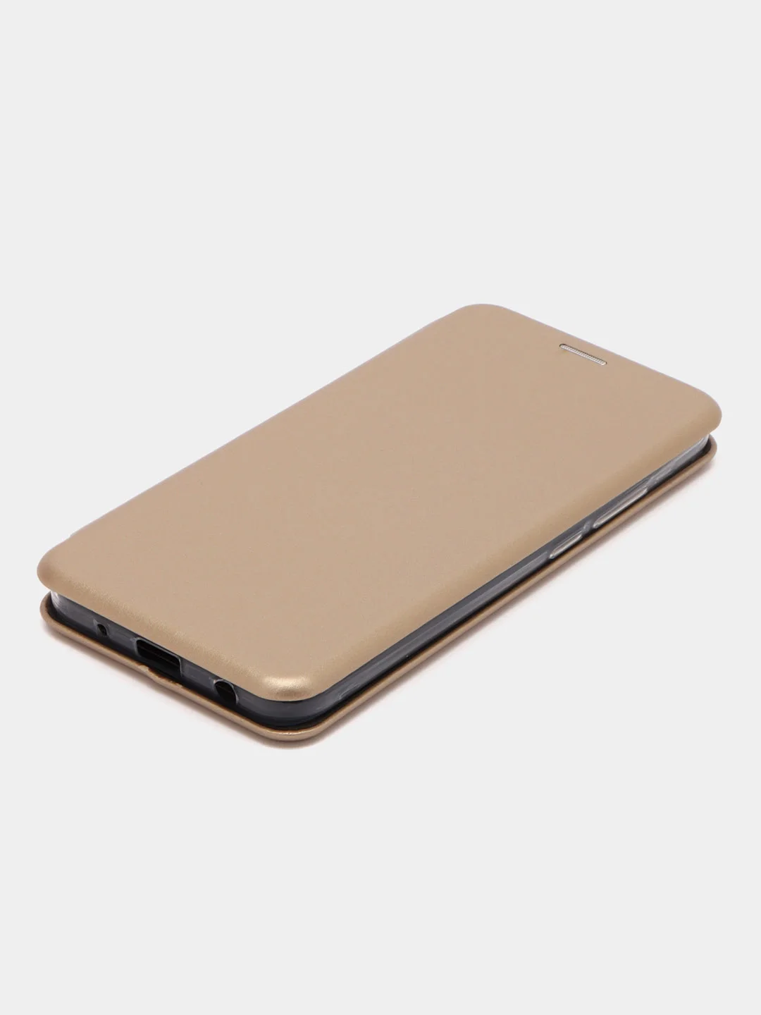 Золотой чехол-книжка для Xiaomi Redmi A1 Plus / A1+ A2+ Poco C51 Сяоми Редми A1 Плюс / А1+