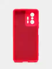 Фуксия чехол Silicone Cover для Xiaomi 11T / 11T Pro, Сяоми 11Т / 11Т Про, силиконовый
