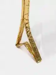 Золотой косметичка прозрачная, универсальная