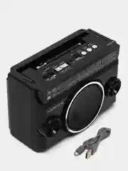 Радиоприемник портативный аналоговый Harper HRS-640, USB, MicroSD, FM, AM, SW, bluetooth