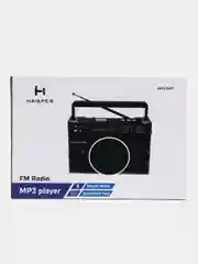 Радиоприемник портативный аналоговый Harper HRS-640, USB, MicroSD, FM, AM, SW, bluetooth