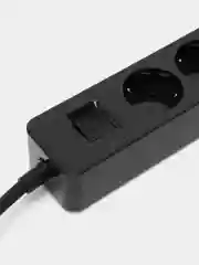 Черный сетевой фильтр Harper UCH-560, 3 метра, 5 розеток, 3 USB, 4000 Вт