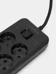 Сетевой фильтр Harper UCH-650 8 розеток,3-USB по 2,4А и 1-USB Type-C Power Delivery (20Вт)