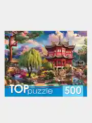 Тёмно-бордовый пазлы, 500 элементов