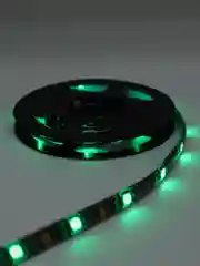 Черный светодиодная LED лента, с USB,  влагозащитная, 1 м