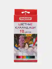 Карандаши цветные Пифагор "Бабочки", 12 цветов