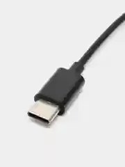 Черный переходник Huawei Xiaomi honor USB Type-C кабель aux