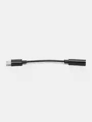Черный переходник Huawei Xiaomi honor USB Type-C кабель aux