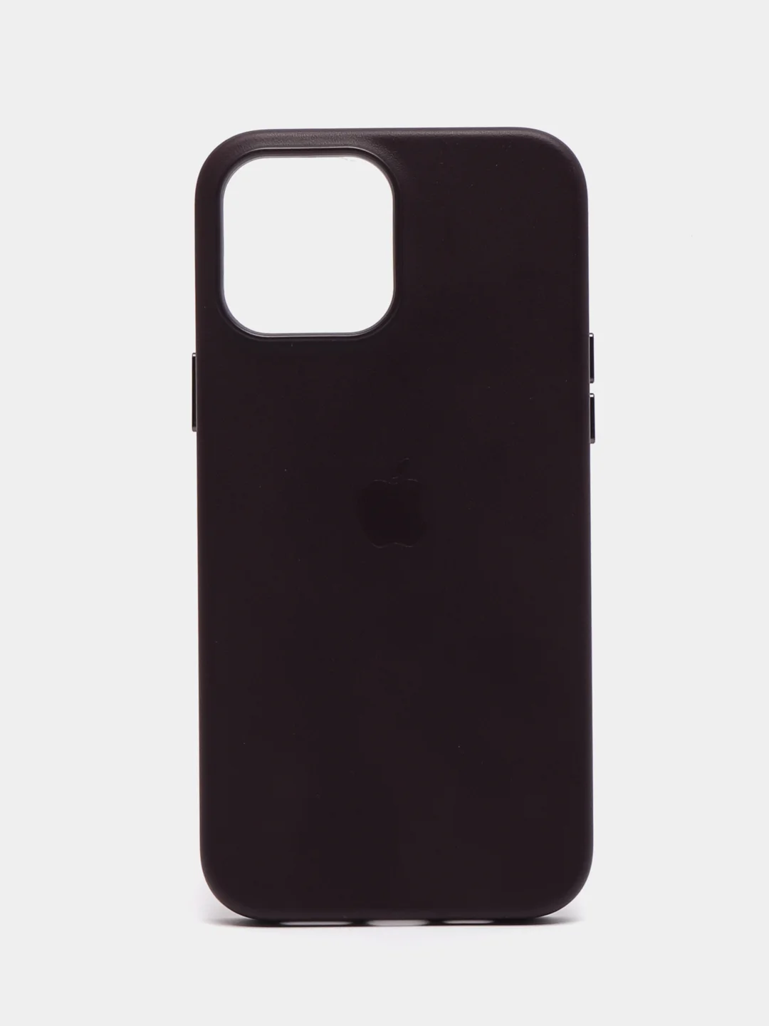 Тёмно-зелёный кожаный клип-кейс Apple Leather для iPhone 13 Pro Max (чехол-накладка)