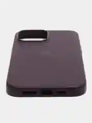 Тёмно-зелёный кожаный клип-кейс Apple Leather для iPhone 13 Pro Max (чехол-накладка)