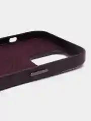 Тёмно-зелёный кожаный клип-кейс Apple Leather для iPhone 13 Pro Max (чехол-накладка)