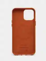 Белый кожаный клип-кейс Apple Leather для iPhone 13 Pro Max (чехол-накладка)