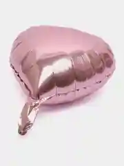 Коралловый воздушный шар фольгированный "Сердце", 44 см