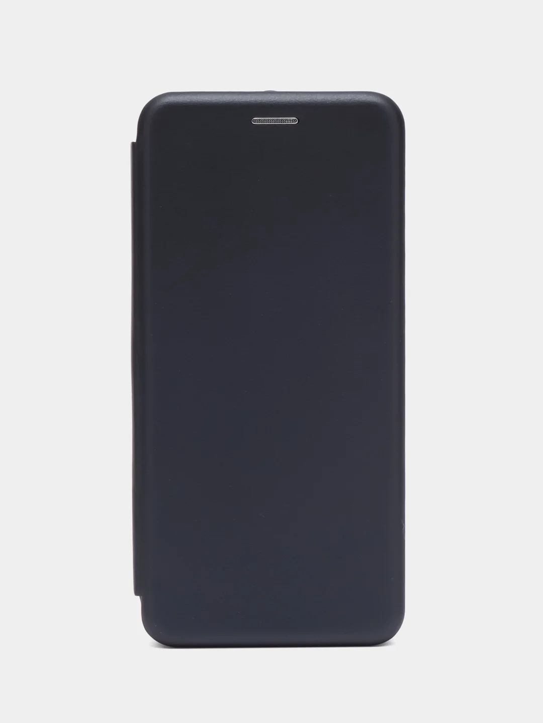 Темно-синий чехол-книжка с визитницей для Xiaomi Redmi A1+, полная защита телефона
