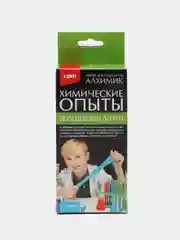 Голубой химические опыты-игра "Выращивание кристаллов", "Лизун", "Лава", развлечения, занятия