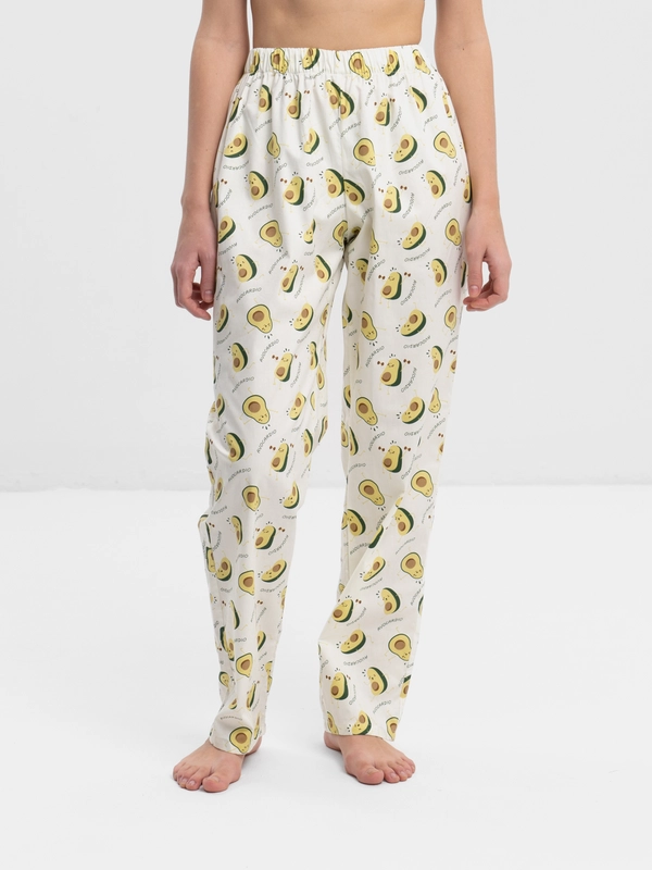 Брюки женские KAFTAN Avocado, размер 44-46, белый