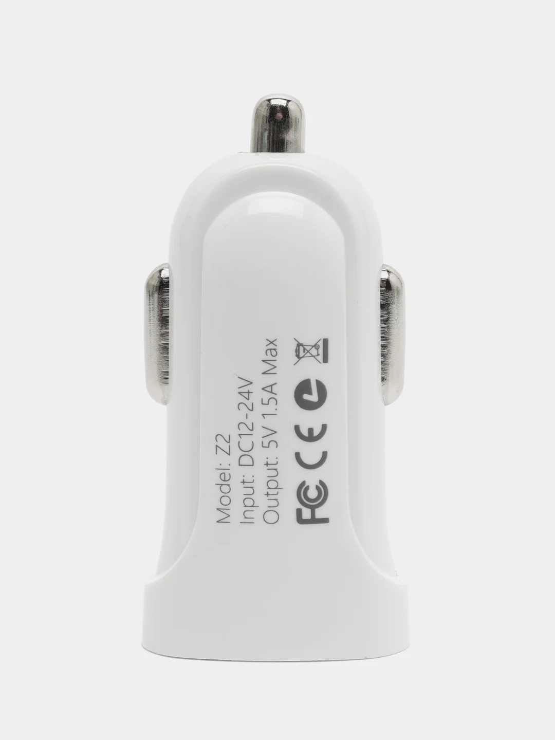 Автомобильное зарядное устройство Hoco Z2 USB, кабель Lightning