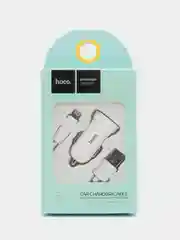 Автомобильное зарядное устройство Hoco Z2 USB, кабель Lightning
