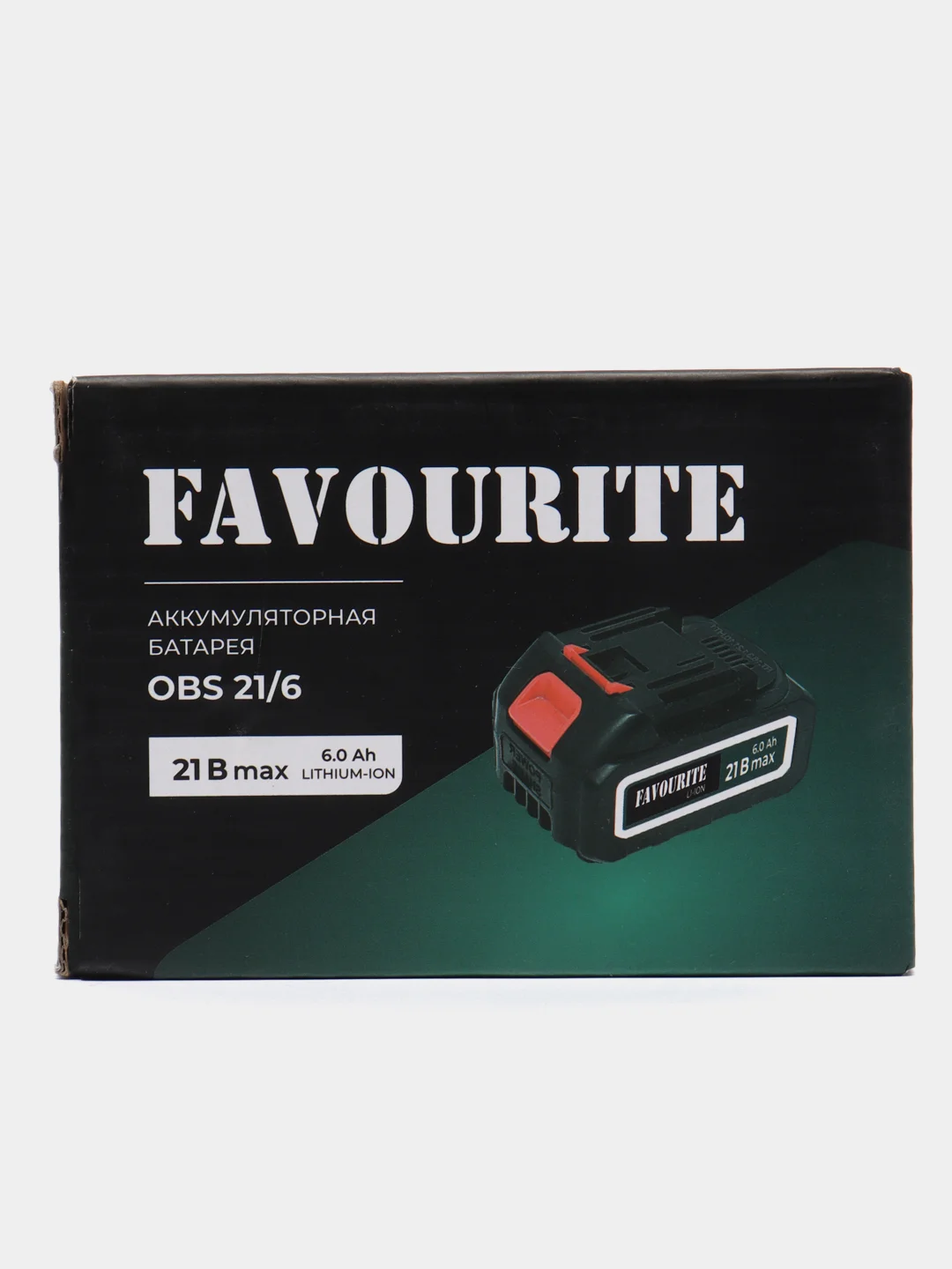 Аккумуляторная батарея Favourite OBS 21/6, Li-ion, 21 В, 6 а/ч