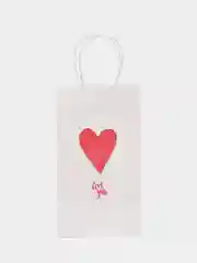 Пакет подарочный "Love you", 12 х 21 х 9 см